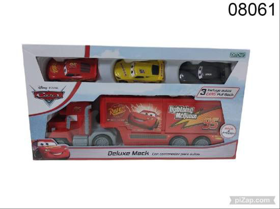 Imagen de CAMION MAQUEEN MAC DELUXE CON 3 AUTOS 3.26